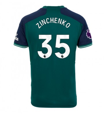 Arsenal Oleksandr Zinchenko #35 Alternativní Dres 2023-24 Krátkým Rukávem
