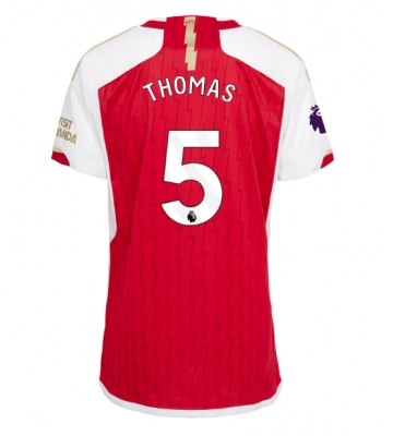 Arsenal Thomas Partey #5 Domácí Dres pro Dámy 2023-24 Krátkým Rukávem