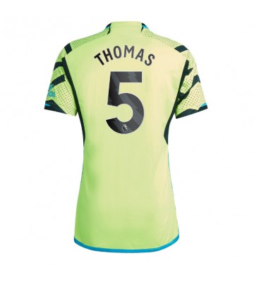 Arsenal Thomas Partey #5 Venkovní Dres 2023-24 Krátkým Rukávem