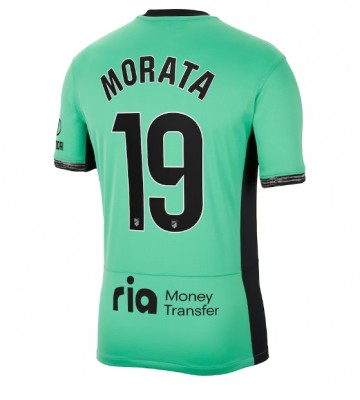 Atletico Madrid Alvaro Morata #19 Alternativní Dres 2023-24 Krátkým Rukávem