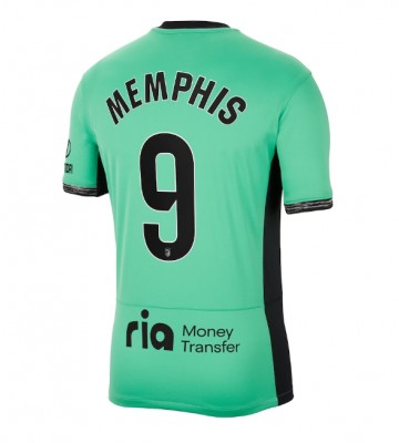 Atletico Madrid Memphis Depay #9 Alternativní Dres 2023-24 Krátkým Rukávem