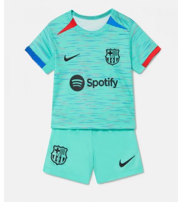 Barcelona Alternativní dres komplet pro Děti 2023-24 Krátkým Rukávem (+ Krátké kalhoty)