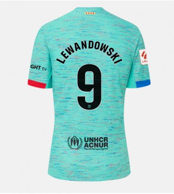 Barcelona Robert Lewandowski #9 Alternativní Dres 2023-24 Krátkým Rukávem