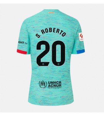 Barcelona Sergi Roberto #20 Alternativní Dres pro Dámy 2023-24 Krátkým Rukávem