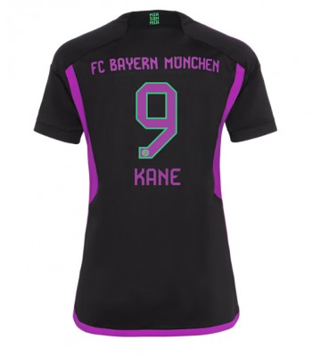 Bayern Munich Harry Kane #9 Venkovní Dres pro Dámy 2023-24 Krátkým Rukávem