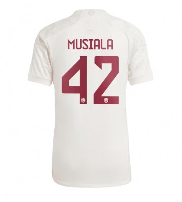 Bayern Munich Jamal Musiala #42 Alternativní Dres 2023-24 Krátkým Rukávem