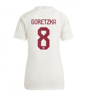 Bayern Munich Leon Goretzka #8 Alternativní Dres pro Dámy 2023-24 Krátkým Rukávem
