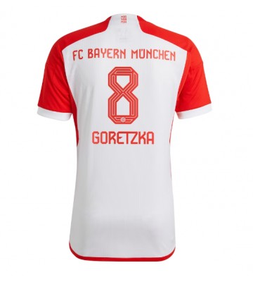 Bayern Munich Leon Goretzka #8 Domácí Dres 2023-24 Krátkým Rukávem