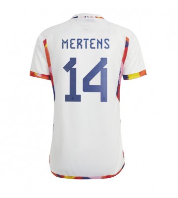 Belgie Dries Mertens #14 Venkovní Dres MS 2022 Krátkým Rukávem