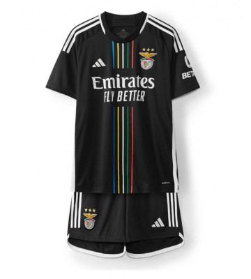 Benfica Venkovní dres komplet pro Děti 2023-24 Krátkým Rukávem (+ Krátké kalhoty)