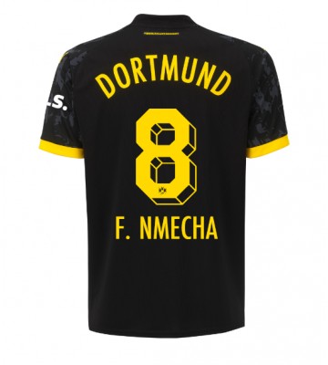 Borussia Dortmund Felix Nmecha #8 Venkovní Dres 2023-24 Krátkým Rukávem