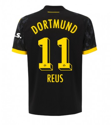 Borussia Dortmund Marco Reus #11 Venkovní Dres pro Dámy 2023-24 Krátkým Rukávem