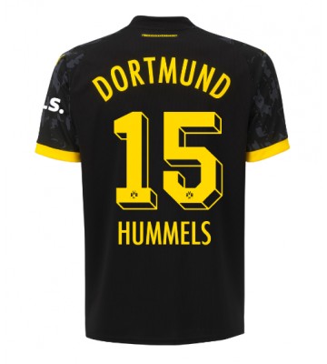 Borussia Dortmund Mats Hummels #15 Venkovní Dres 2023-24 Krátkým Rukávem