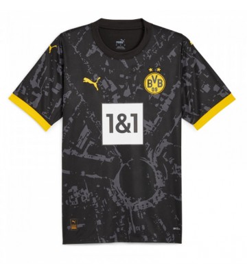 Borussia Dortmund Venkovní Dres 2023-24 Krátkým Rukávem