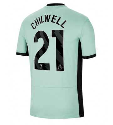 Chelsea Ben Chilwell #21 Alternativní Dres 2023-24 Krátkým Rukávem