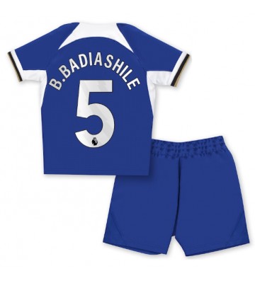 Chelsea Benoit Badiashile #5 Domácí dres komplet pro Děti 2023-24 Krátkým Rukávem (+ Krátké kalhoty)