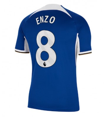 Chelsea Enzo Fernandez #8 Domácí Dres 2023-24 Krátkým Rukávem