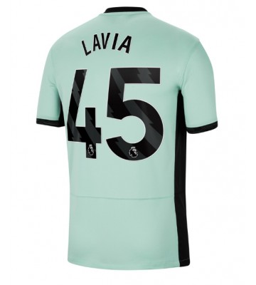 Chelsea Romeo Lavia #45 Alternativní Dres 2023-24 Krátkým Rukávem