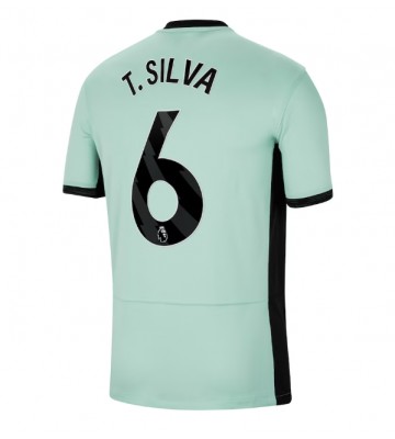 Chelsea Thiago Silva #6 Alternativní Dres 2023-24 Krátkým Rukávem