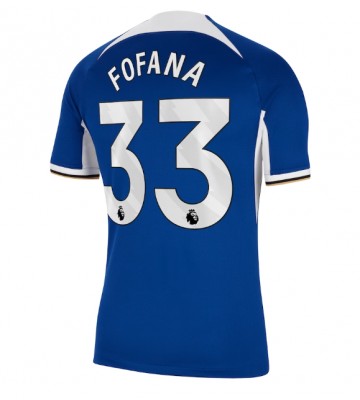 Chelsea Wesley Fofana #33 Domácí Dres 2023-24 Krátkým Rukávem