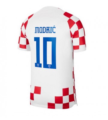 Chorvatsko Luka Modric #10 Domácí Dres MS 2022 Krátkým Rukávem