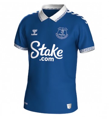 Everton Domácí Dres 2023-24 Krátkým Rukávem