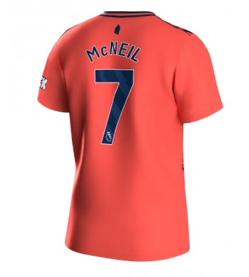 Everton Dwight McNeil #7 Venkovní Dres 2023-24 Krátkým Rukávem