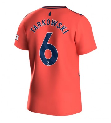 Everton James Tarkowski #6 Venkovní Dres 2023-24 Krátkým Rukávem