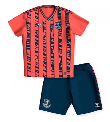 Everton Venkovní dres komplet pro Děti 2023-24 Krátkým Rukávem (+ Krátké kalhoty)