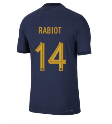Francie Adrien Rabiot #14 Domácí Dres MS 2022 Krátkým Rukávem