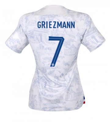 Francie Antoine Griezmann #7 Venkovní Dres pro Dámy MS 2022 Krátkým Rukávem
