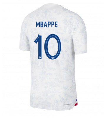 Francie Kylian Mbappe #10 Venkovní Dres MS 2022 Krátkým Rukávem