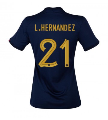 Francie Lucas Hernandez #21 Domácí Dres pro Dámy MS 2022 Krátkým Rukávem