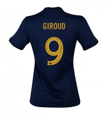Francie Olivier Giroud #9 Domácí Dres pro Dámy MS 2022 Krátkým Rukávem