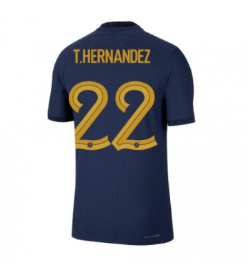 Francie Theo Hernandez #22 Domácí Dres MS 2022 Krátkým Rukávem