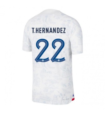 Francie Theo Hernandez #22 Venkovní Dres MS 2022 Krátkým Rukávem