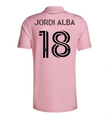 Inter Miami Jordi Alba #18 Domácí Dres 2023-24 Krátkým Rukávem