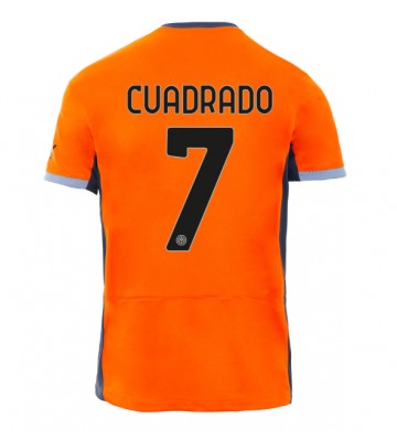 Inter Milan Juan Cuadrado #7 Alternativní Dres 2023-24 Krátkým Rukávem