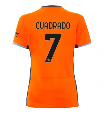 Inter Milan Juan Cuadrado #7 Alternativní Dres pro Dámy 2023-24 Krátkým Rukávem