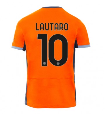 Inter Milan Lautaro Martinez #10 Alternativní Dres 2023-24 Krátkým Rukávem