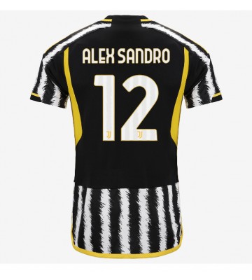 Juventus Alex Sandro #12 Domácí Dres 2023-24 Krátkým Rukávem