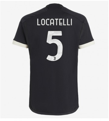 Juventus Manuel Locatelli #5 Alternativní Dres 2023-24 Krátkým Rukávem