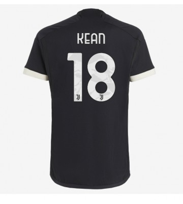 Juventus Moise Kean #18 Alternativní Dres 2023-24 Krátkým Rukávem
