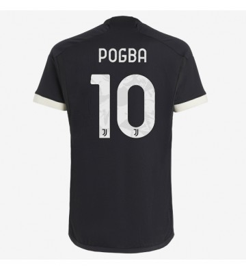 Juventus Paul Pogba #10 Alternativní Dres 2023-24 Krátkým Rukávem