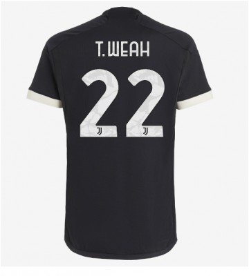 Juventus Timothy Weah #22 Alternativní Dres 2023-24 Krátkým Rukávem