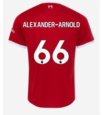 Liverpool Alexander-Arnold #66 Domácí Dres 2023-24 Krátkým Rukávem