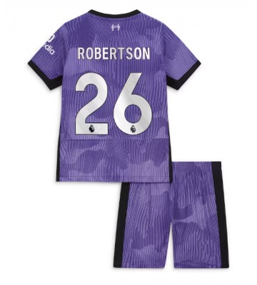 Liverpool Andrew Robertson #26 Alternativní dres komplet pro Děti 2023-24 Krátkým Rukávem (+ Krátké kalhoty)