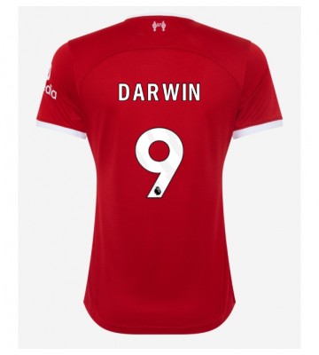 Liverpool Darwin Nunez #9 Domácí Dres pro Dámy 2023-24 Krátkým Rukávem