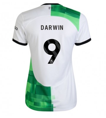 Liverpool Darwin Nunez #9 Venkovní Dres pro Dámy 2023-24 Krátkým Rukávem