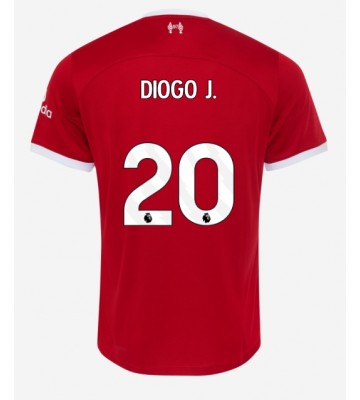 Liverpool Diogo Jota #20 Domácí Dres 2023-24 Krátkým Rukávem